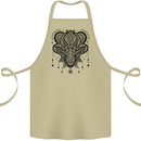 A Mandala Deer Cotton Apron 100% Organic Khaki