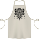 A Mandala Deer Cotton Apron 100% Organic Natural