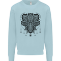 A Mandala Deer Kids Sweatshirt Jumper Light Blue