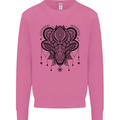 A Mandala Deer Mens Sweatshirt Jumper Azalea