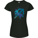 A Masculine Sagittarius Star Sign Design Womens Petite Cut T-Shirt Black
