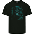A Mean Gorilla Dark Style Mens Cotton T-Shirt Tee Top BLACK
