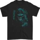 A Mean Gorilla Dark Style Mens Gildan Cotton T-Shirt Black