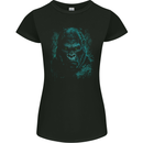 A Mean Gorilla Dark Style Womens Petite Cut T-Shirt Black