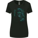A Mean Gorilla Dark Style Womens Wider Cut T-Shirt Black
