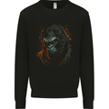 A Mean Gorilla Kids Sweatshirt Jumper Black