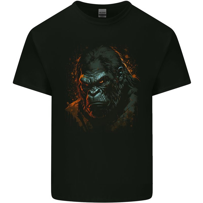 A Mean Gorilla Kids T-Shirt Childrens Black