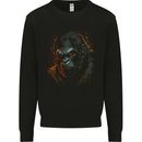 A Mean Gorilla Mens Sweatshirt Jumper Black