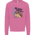 A Music DJ Hedgehog Headphones Dance Mens Sweatshirt Jumper Azalea