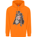 A Nights Templar St. George's Day England Childrens Kids Hoodie Orange