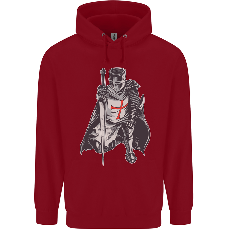 A Nights Templar St. George's Day England Childrens Kids Hoodie Red
