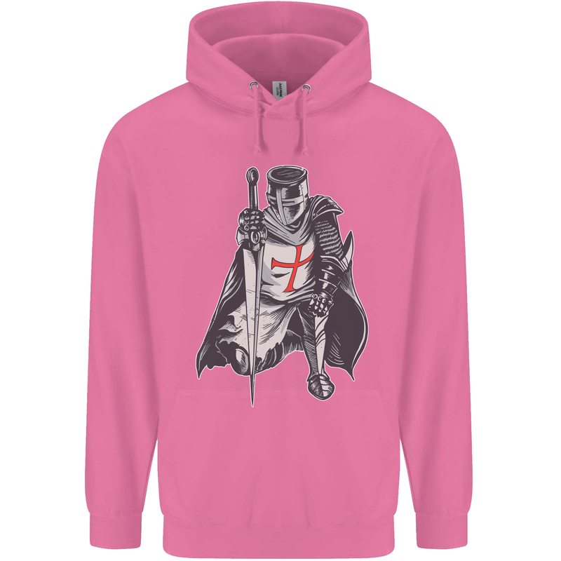 A Nights Templar St. George's Day England Mens 80% Cotton Hoodie Azelea