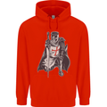 A Nights Templar St. George's Day England Mens 80% Cotton Hoodie Bright Red