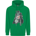 A Nights Templar St. George's Day England Mens 80% Cotton Hoodie Irish Green