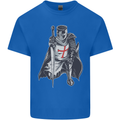 A Nights Templar St. George's Day England Mens Cotton T-Shirt Tee Top Royal Blue