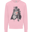 A Nights Templar St. George's Day England Mens Sweatshirt Jumper Light Pink