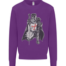 A Nights Templar St. George's Day England Mens Sweatshirt Jumper Purple