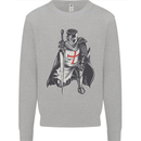 A Nights Templar St. George's Day England Mens Sweatshirt Jumper Sports Grey