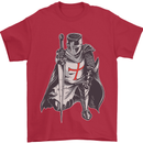 A Nights Templar St. George's Day England Mens T-Shirt Cotton Gildan Red