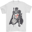 A Nights Templar St. George's Day England Mens T-Shirt Cotton Gildan White