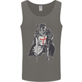 A Nights Templar St. George's Day England Mens Vest Tank Top Charcoal