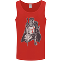 A Nights Templar St. George's Day England Mens Vest Tank Top Red