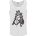 A Nights Templar St. George's Day England Mens Vest Tank Top White