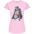 A Nights Templar St. George's Day England Womens Petite Cut T-Shirt Light Pink