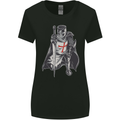 A Nights Templar St. George's Day England Womens Wider Cut T-Shirt Black