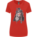 A Nights Templar St. George's Day England Womens Wider Cut T-Shirt Red