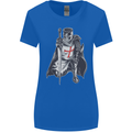 A Nights Templar St. George's Day England Womens Wider Cut T-Shirt Royal Blue