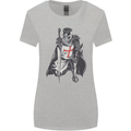 A Nights Templar St. George's Day England Womens Wider Cut T-Shirt Sports Grey