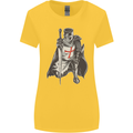 A Nights Templar St. George's Day England Womens Wider Cut T-Shirt Yellow