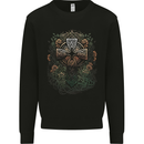 A Pagan Celtic Cross Mens Sweatshirt Jumper Black