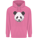 A Panda Bear Face Mens 80% Cotton Hoodie Azelea