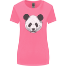 A Panda Bear Face Womens Wider Cut T-Shirt Azalea
