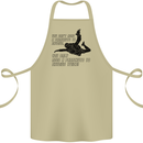 A Parachute to Skydive Twice Skydiver Funny Cotton Apron 100% Organic Khaki