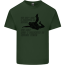 A Parachute to Skydive Twice Skydiver Funny Mens Cotton T-Shirt Tee Top Forest Green