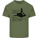 A Parachute to Skydive Twice Skydiver Funny Mens Cotton T-Shirt Tee Top Military Green