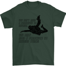 A Parachute to Skydive Twice Skydiver Funny Mens T-Shirt Cotton Gildan Forest Green