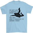 A Parachute to Skydive Twice Skydiver Funny Mens T-Shirt Cotton Gildan Light Blue