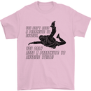 A Parachute to Skydive Twice Skydiver Funny Mens T-Shirt Cotton Gildan Light Pink