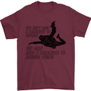 A Parachute to Skydive Twice Skydiver Funny Mens T-Shirt Cotton Gildan Maroon