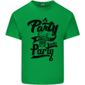 A Party Without Beer Alcohol Funny Beer Gin Mens Cotton T-Shirt Tee Top Irish Green
