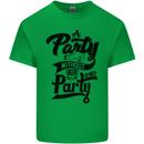 A Party Without Beer Alcohol Funny Beer Gin Mens Cotton T-Shirt Tee Top Irish Green