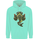 A Pike Fish With Beer Fishing Fisherman Childrens Kids Hoodie Peppermint