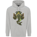 A Pike Fish With Beer Fishing Fisherman Childrens Kids Hoodie Sports Grey