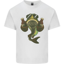 A Pike Fish With Beer Fishing Fisherman Kids T-Shirt Childrens White