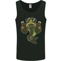 A Pike Fish With Beer Fishing Fisherman Mens Vest Tank Top Black