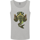 A Pike Fish With Beer Fishing Fisherman Mens Vest Tank Top Sports Grey